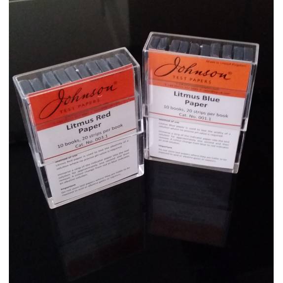 LITMUS PAPER BLUE(JOHNSON)