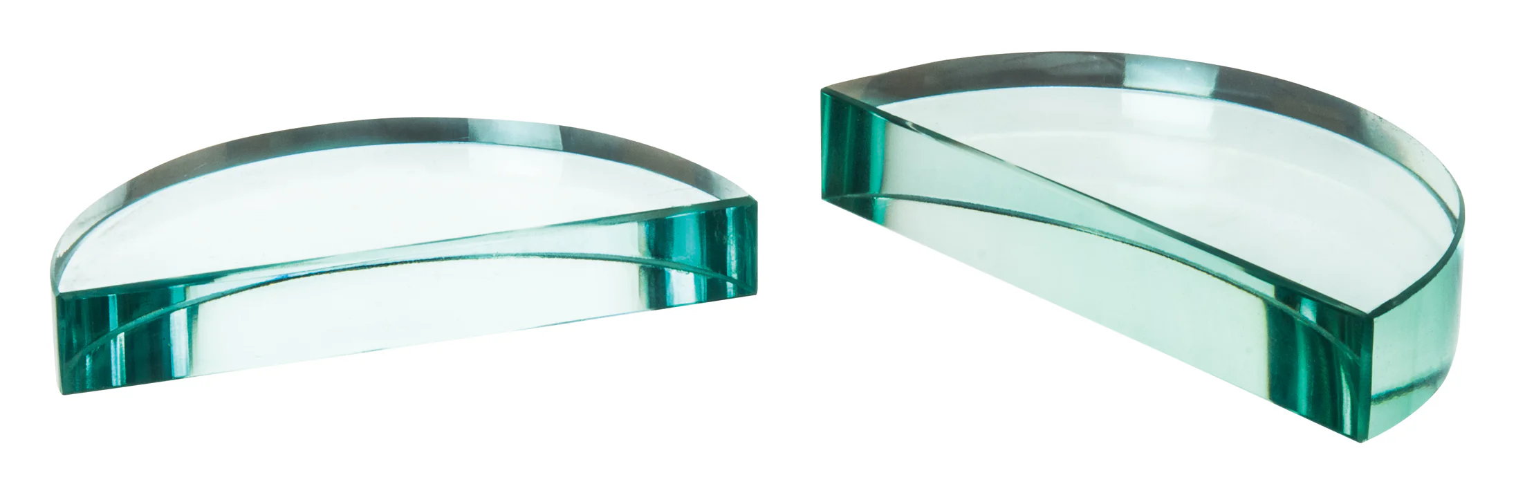 GLASS BLOCK SEMICIRCLE